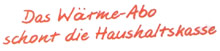 Das Wärmekonto